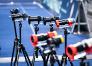 Mit 14 hochauflösenden Kameras setzt das Challenge-System von Super Volley Vison einen neuen flächendeckenden Standard. (Foto: Sebastian Wells) Mit 14 hochauflösenden Kameras setzt das Challenge-System von Super Volley Vison einen neuen flächendeckenden Standard. (Foto: Sebastian Wells)